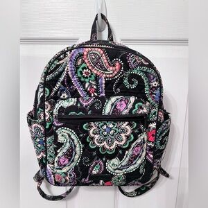 Vera Bradley Medium Back Pack Kiev Paisley Pattern